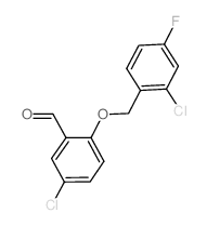 5-氯-2-[(2-氯-4-氟苄基)氧基]苯甲醛图片