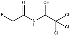 2-fluoro-n-(2,2,2-trichloro-1-hydroxy-ethyl)-acetamide结构式