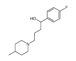 1-(p-Fluorphenyl)-4-(4'-methylpiperidino)-1-butanol结构式