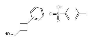 4-methylbenzenesulfonic acid,(3-phenylcyclobutyl)methanol Structure