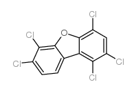 1,2,4,6,7-PENTACHLORODIBENZOFURAN结构式