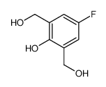 4-FLUORO-2,6-BIS-HYDROXYMETHYL-PHENOL Structure