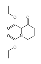 2,N-dicarbethoxy-3-piperidinone Structure