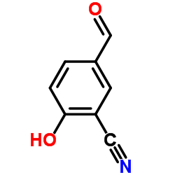 Benzonitrile,5-formyl-2-hydroxy- picture