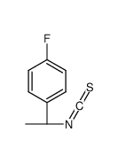 (R)-(-)-1-(4-氟苯基)乙基 硫代异氰酸酯结构式