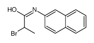 2-Bromo-N-(2-naphtyl)propionamide structure