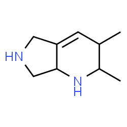 1H-Pyrrolo[3,4-b]pyridine,2,3,5,6,7,7a-hexahydro-2,3-dimethyl-(9CI) structure