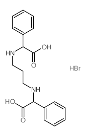 Benzeneacetic acid, a,a'-(1,3-propanediyldiimino)bis-, dihydrobromide (9CI)结构式