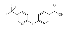 4-(5-(TRIFLUOROMETHYL)-2-PYRIDYLOXY)BENZOIC ACID图片