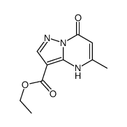 ethyl 5-methyl-7-oxo-4H,7H-pyrazolo[1,5-a]pyrimidine-3-carboxylate Structure