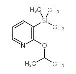 2-异丙氧基-3-三甲基甲硅烷基吡啶结构式