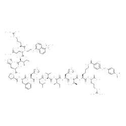 Renin Substrate 1 trifluoroacetate salt Structure