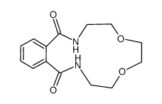 cyclic oxaethyl diamide of phthalic acid结构式