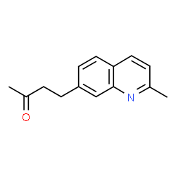 2-Butanone,4-(2-methyl-7-quinolyl)-(4CI) structure