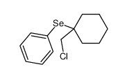 1-Chloromethyl-1-phenylselenenylcyclohexane Structure