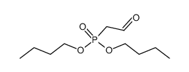 dibuthyl phosphonoacetaldehyde Structure