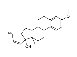 17-iodovinylestradiol-3-methyl ether Structure