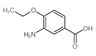 3-Amino-4-ethoxybenzoic acid structure