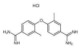 4,4'-diamidino-2,2'-dimethyldiphenyl ether dihydrochloride Structure