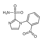 1-(2-nitrophenyl)imidazole-2-sulfonamide结构式