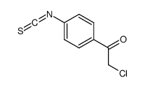 Isothiocyanic acid, p-(chloroacetyl)phenyl ester (7CI) Structure