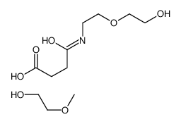 mono-methyl polyethylene glycol 20'000 2-(succinyl-amino)ethyl ether structure