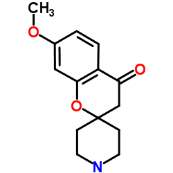 7-Methoxyspiro[chromene-2,4'-piperidin]-4(3H)-one结构式