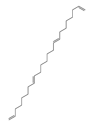 tricosa-1,8,15,22-tetraene Structure