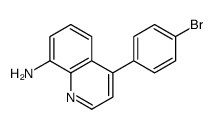 4-(4-bromophenyl)quinolin-8-amine Structure