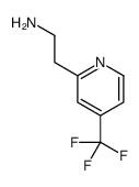 2-[4-(trifluoromethyl)pyridin-2-yl]ethanamine Structure