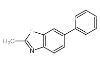 2-METHYL-6-PHENYLBENZO[D]THIAZOLE Structure