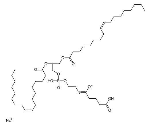 1,2-二油酰基-sn-甘油-3-磷酸乙醇胺-N-(戊二芳基)(钠盐)图片