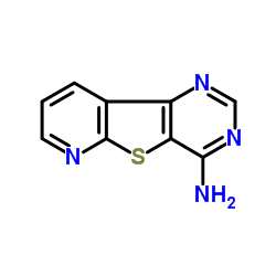 Pyrido[3',2':4,5]thieno[3,2-d]pyrimidin-4-amine结构式