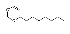 4-octyl-4H-1,3-dioxine结构式