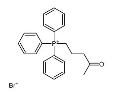 4-oxopentyl(triphenyl)phosphanium,bromide结构式