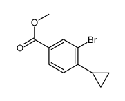 3-溴-4-环丙基苯甲酸甲酯图片