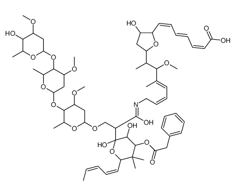 芬尼法霉素F结构式