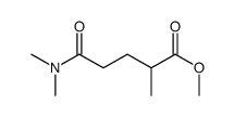 methyl 5-(dimethylamino)-2-methyl-5-oxopentanoate Structure