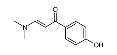 3-(dimethylamino)-1-(4-hydroxyphenyl)prop-2-en-1-one结构式