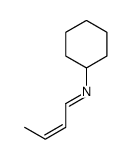 N-cyclohexylbut-2-en-1-imine结构式