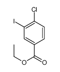 4-Chloro-3-iodo-benzoic acid ethyl ester结构式