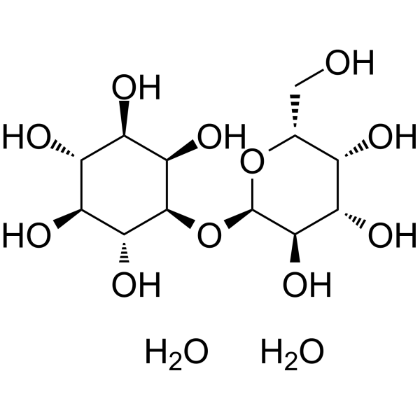 Galactinol (hydrate) structure