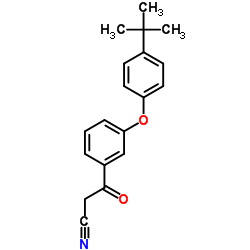 3-[4-(1,1-DIMETHYLETHYL)PHENOXY]-BETA-OXO-BENZENEPROPANENITRILE picture