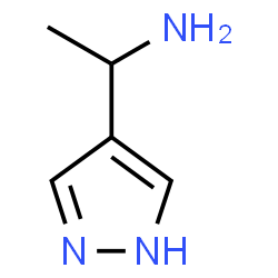 1-(1H-吡唑-4-基)乙胺结构式