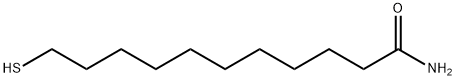 Undecanamide, 11-mercapto- Structure