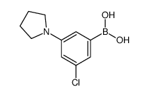 (3-Chloro-5-(pyrrolidin-1-yl)phenyl)boronic acid picture