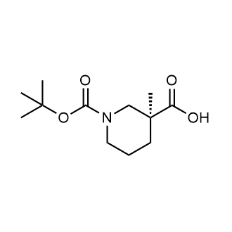 (3S)-1-[(叔丁氧基)羰基]-3-甲基哌啶-3-羧酸图片