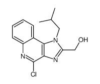 [4-chloro-1-(2-methylpropyl)imidazo[4,5-c]quinolin-2-yl]methanol结构式