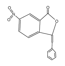 3-benzylidene-6-nitro-3H-isobenzofuran-1-one Structure