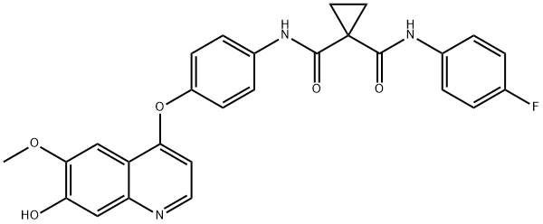 卡博替尼杂质06结构式